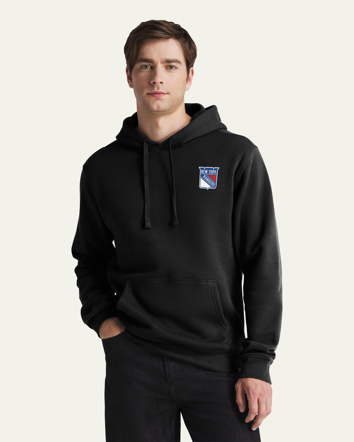 47-brand-headline-crew-new-york-rangers-hoodie-schwarz image 2