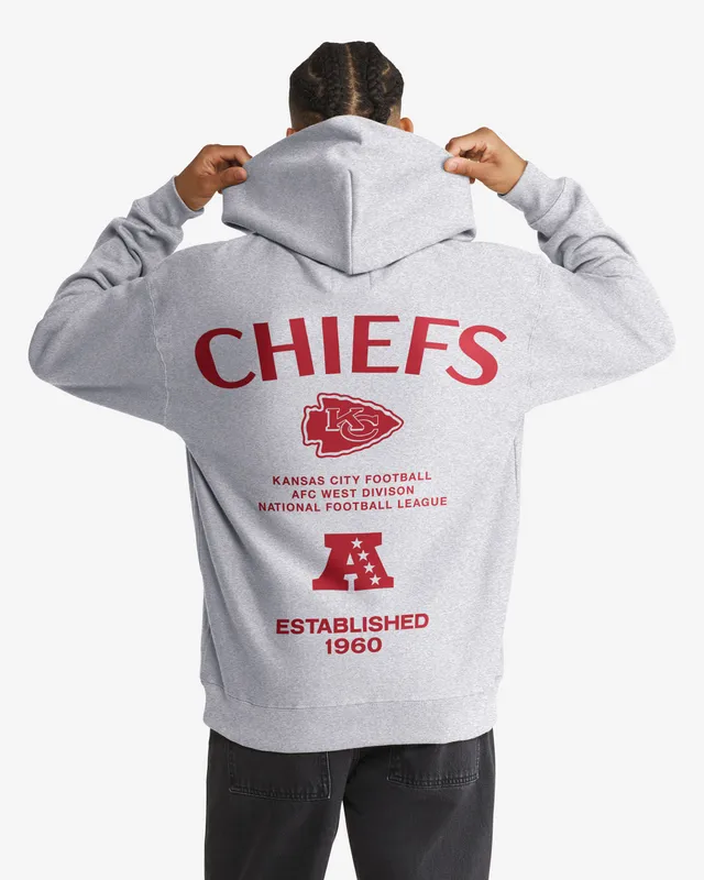 47-foundation-chiefs-constantine-hood-hoodie-quartz-grey-fleece image 1