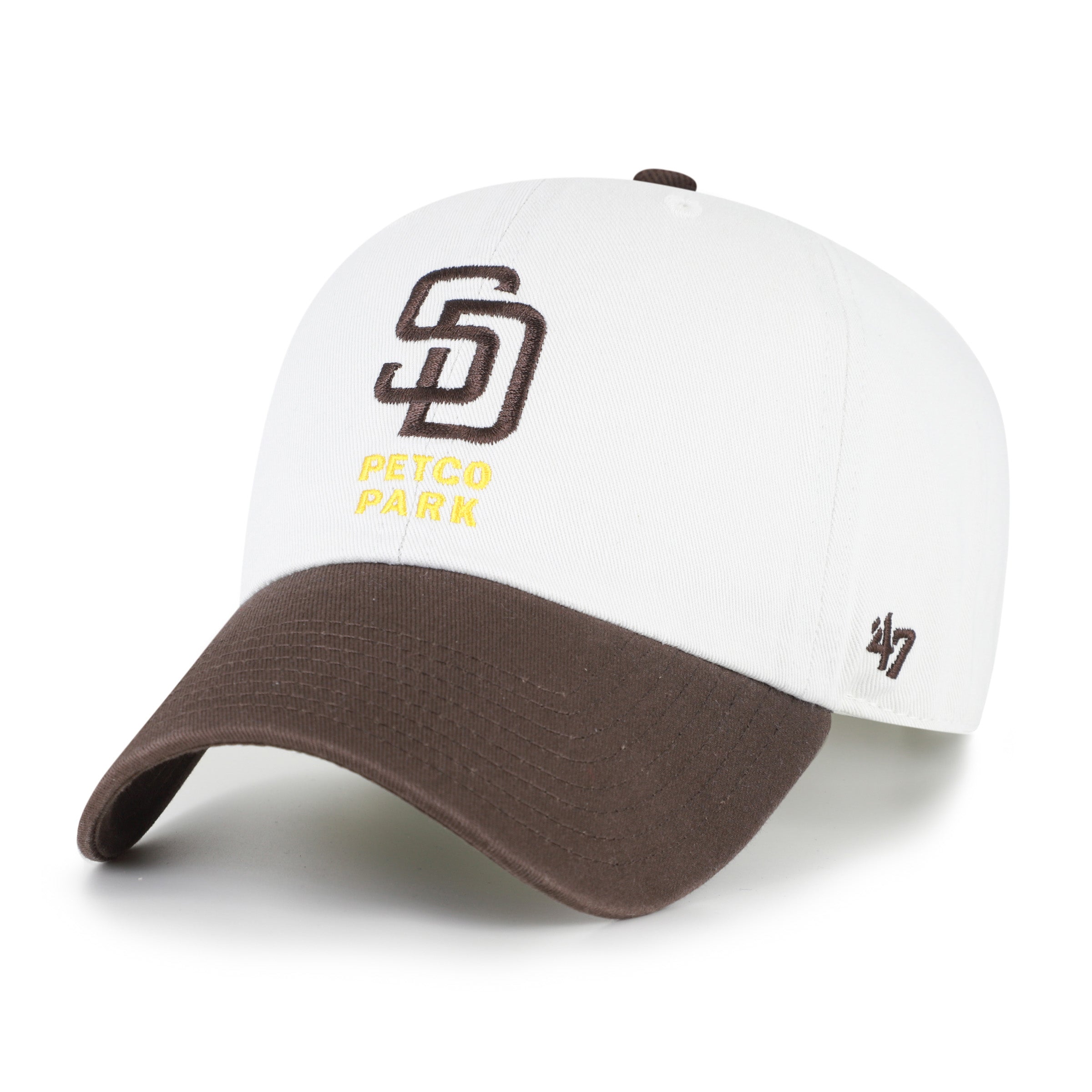47-brand-47-clean-up-san-diego-padres-bite-zone-cap-sandstone image 4