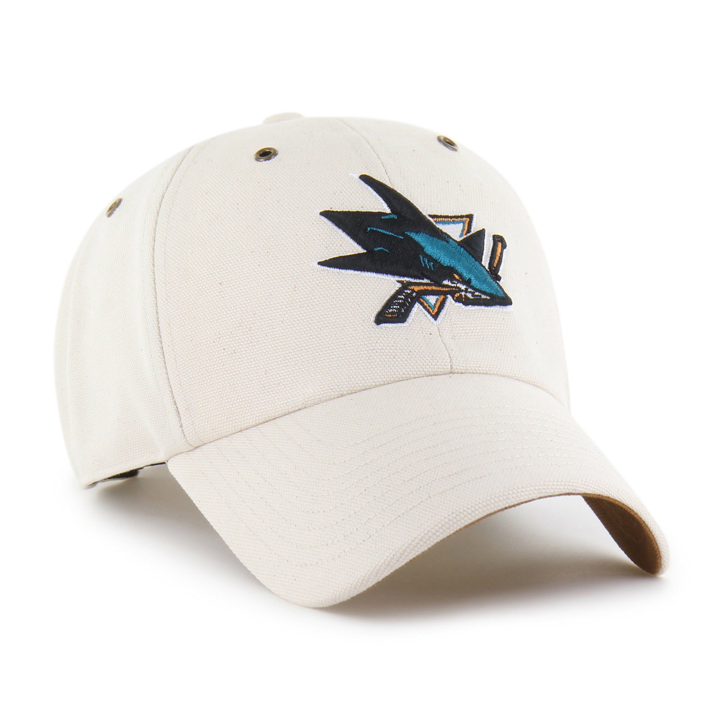 47-brand-clean-up-san-jose-sharks-carhartt-cap-natural image 4