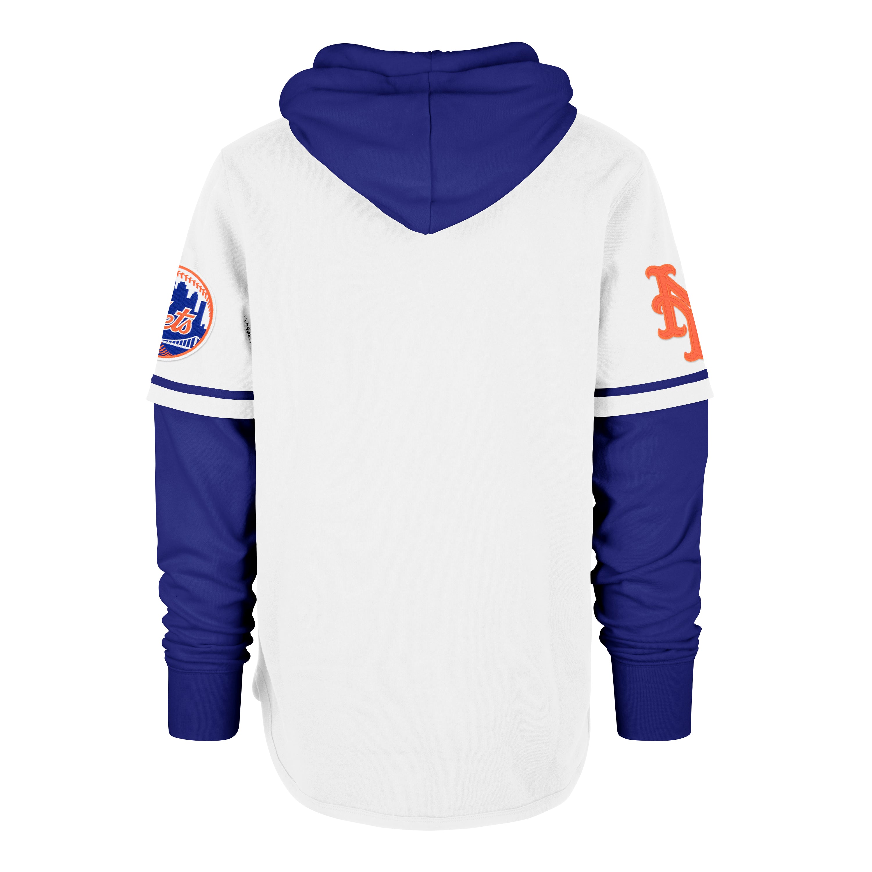 47-trifecta-shortstop-pullover-hoodie-white-wash-new-york-mets image 2