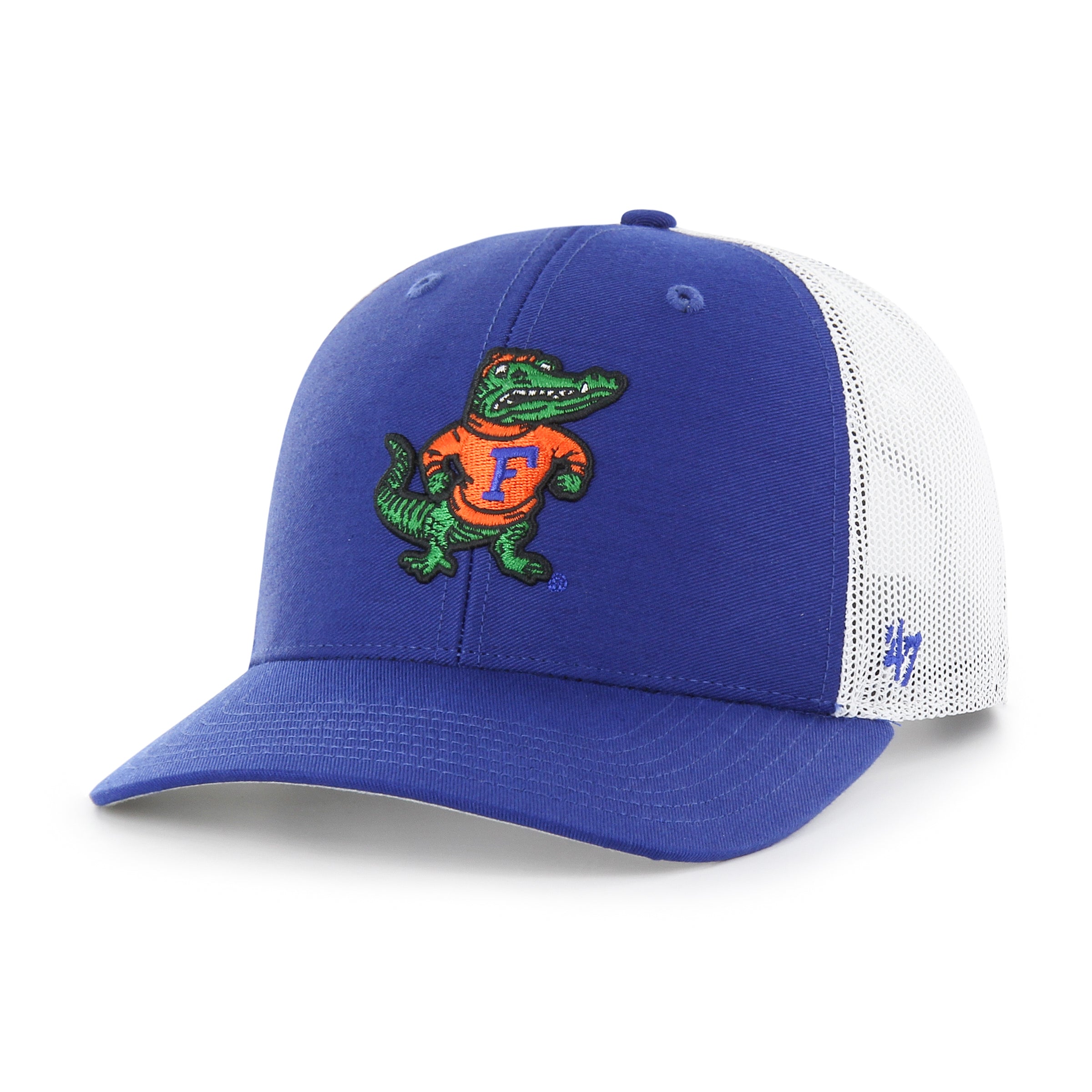 47-brand-47-trucker-florida-gators-vintage-snapback-cap-royal image 1