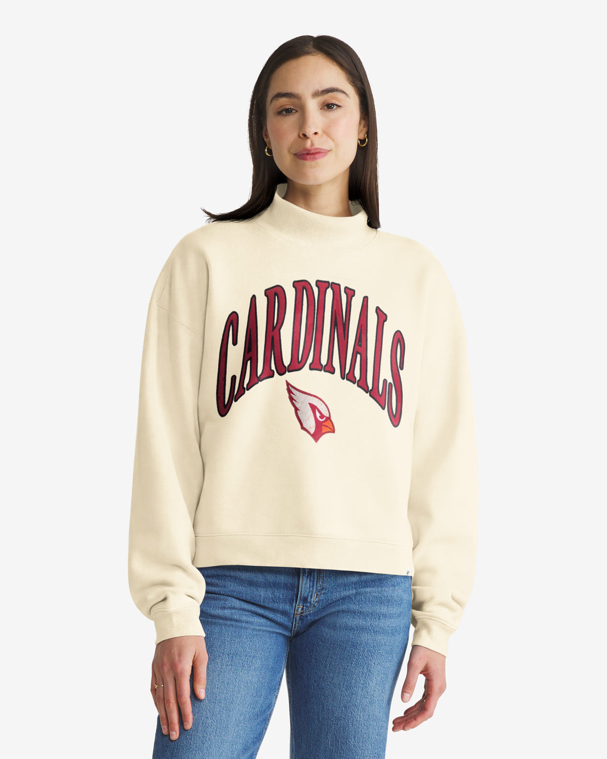 47-vantage-arizona-cardinals-pullover-damen-weiss-fleece image 1