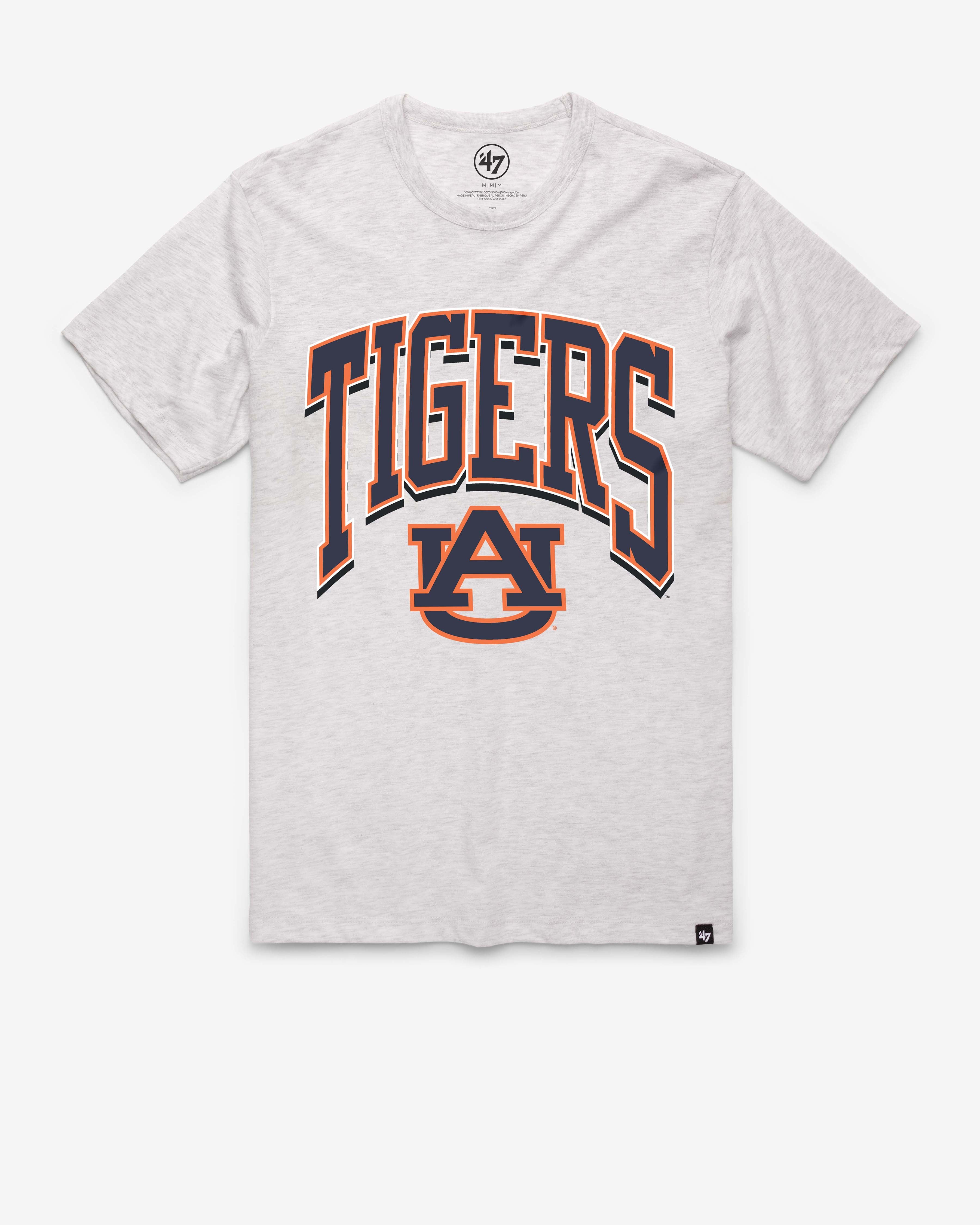 47-franklin-tee-auburn-tigers-t-shirt-relay-grey-herren-vintage image 1
