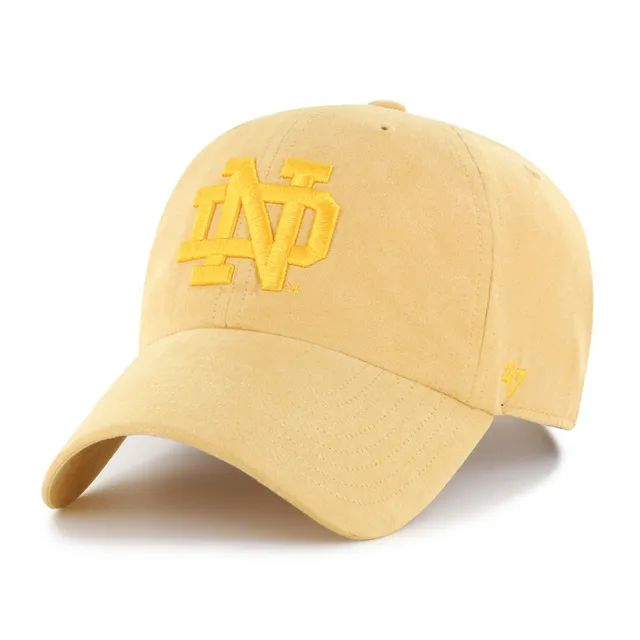 47-brand-47-clean-up-notre-dame-ballpark-suede-cap-gold image 1