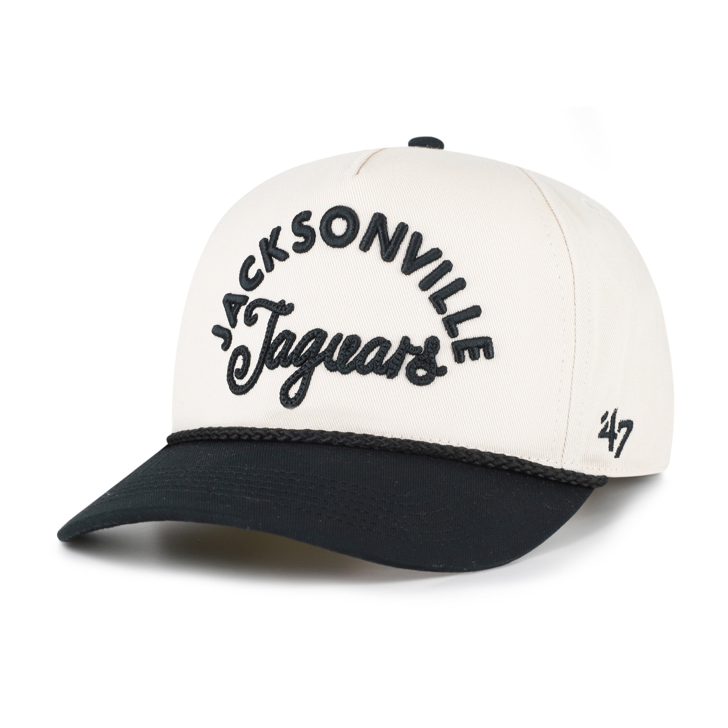 47-jacksonville-jaguars-rope-script-hitch-cap-natural-damen image 1