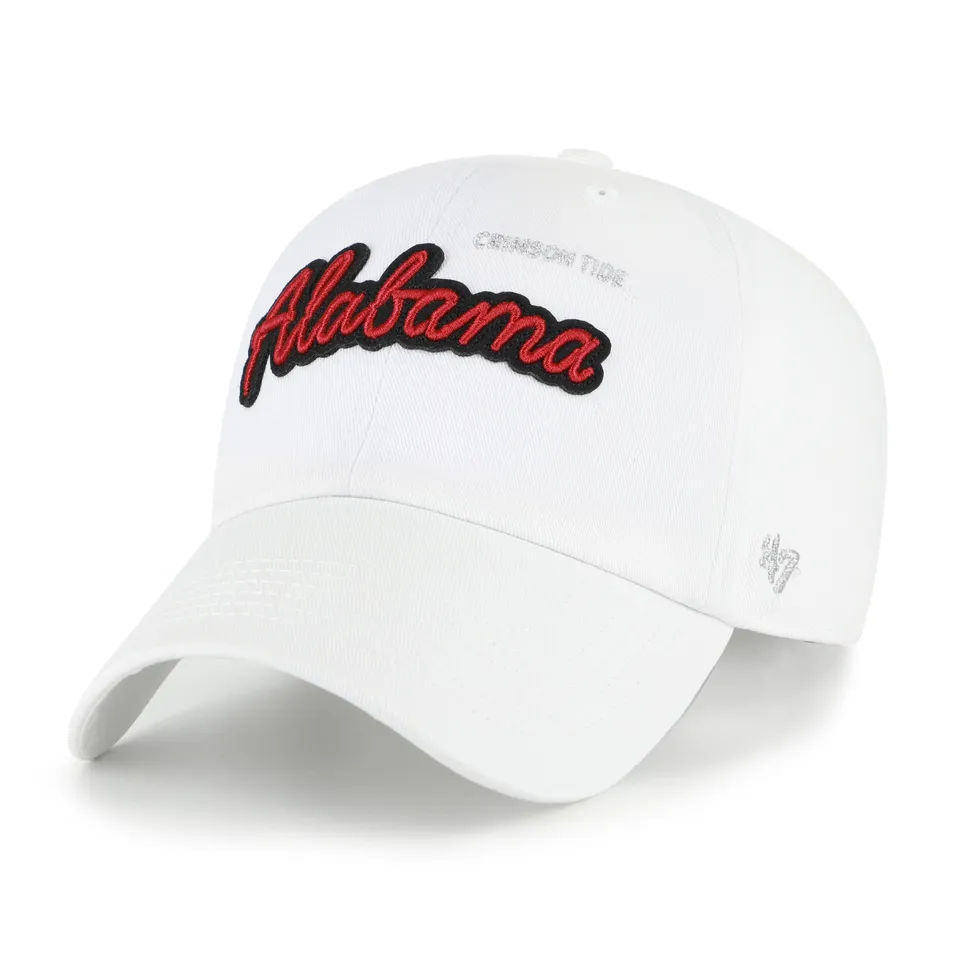 47-brand-alabama-crimson-tide-script-clean-up-cap-wei image 1
