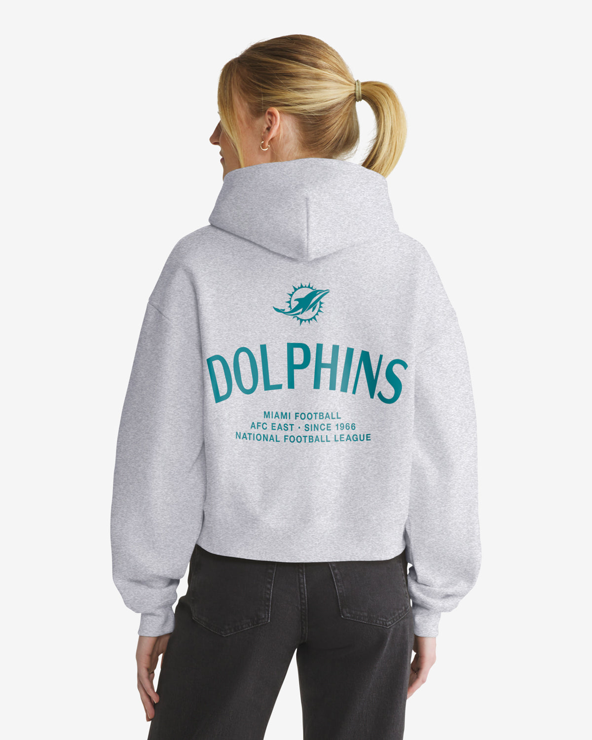47-brand-miami-dolphins-hadrian-foundation-hoodie-damen-grau image 2