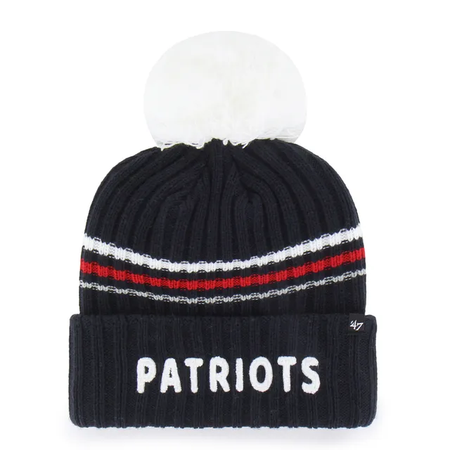 47-new-england-patriots-fuzzy-script-cuff-knit-m-tze-navy-damen image 1