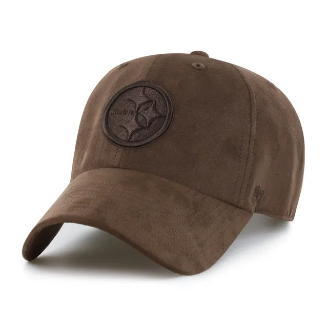 47-clean-up-pittsburgh-steelers-ballpark-suede-cap-brown image 1