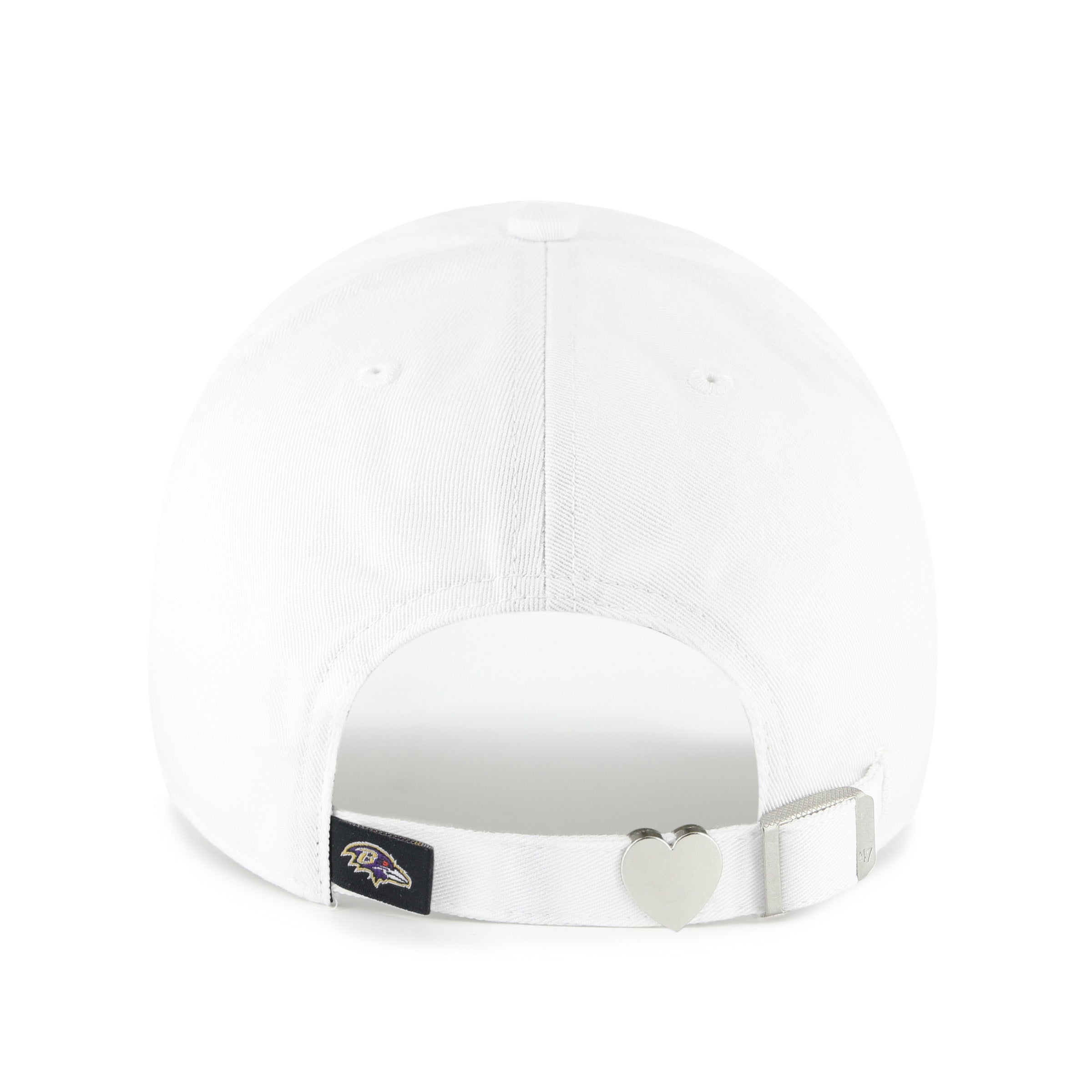 47-clean-up-baltimore-ravens-trendy-script-cap-wei-verstellbar image 2