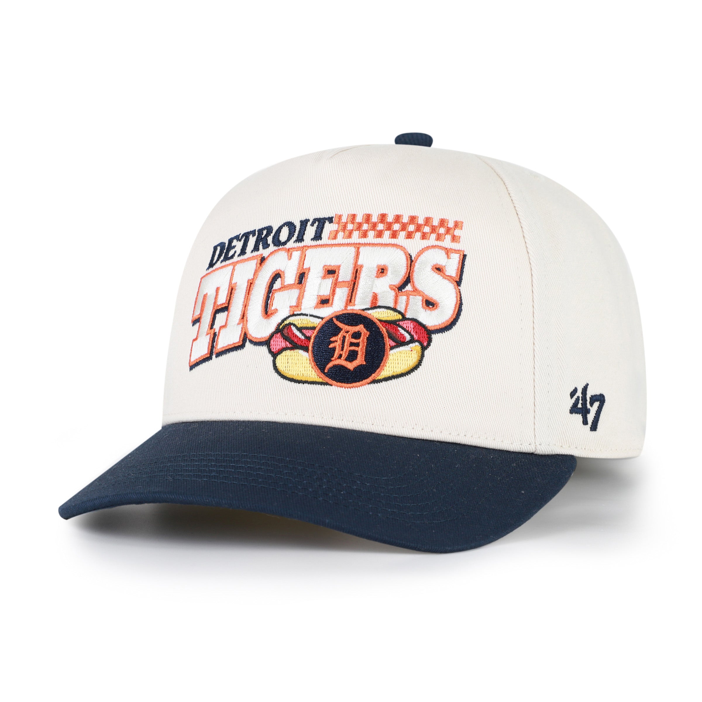 47-brand-detroit-tigers-on-the-grill-hitch-cap-natural-snapback image 1