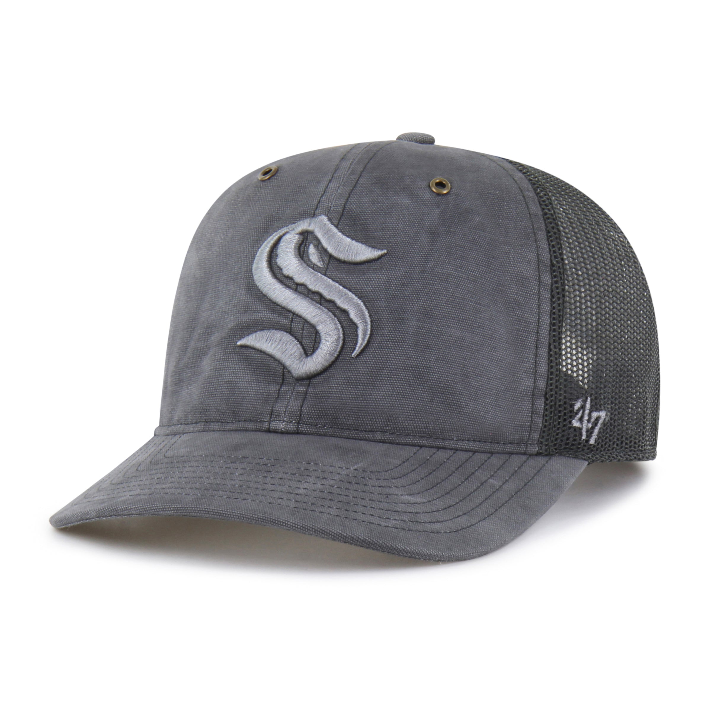 47-brand-47-trucker-seattle-kraken-carhartt-dyed-rf-cap-shadow-osf image 4