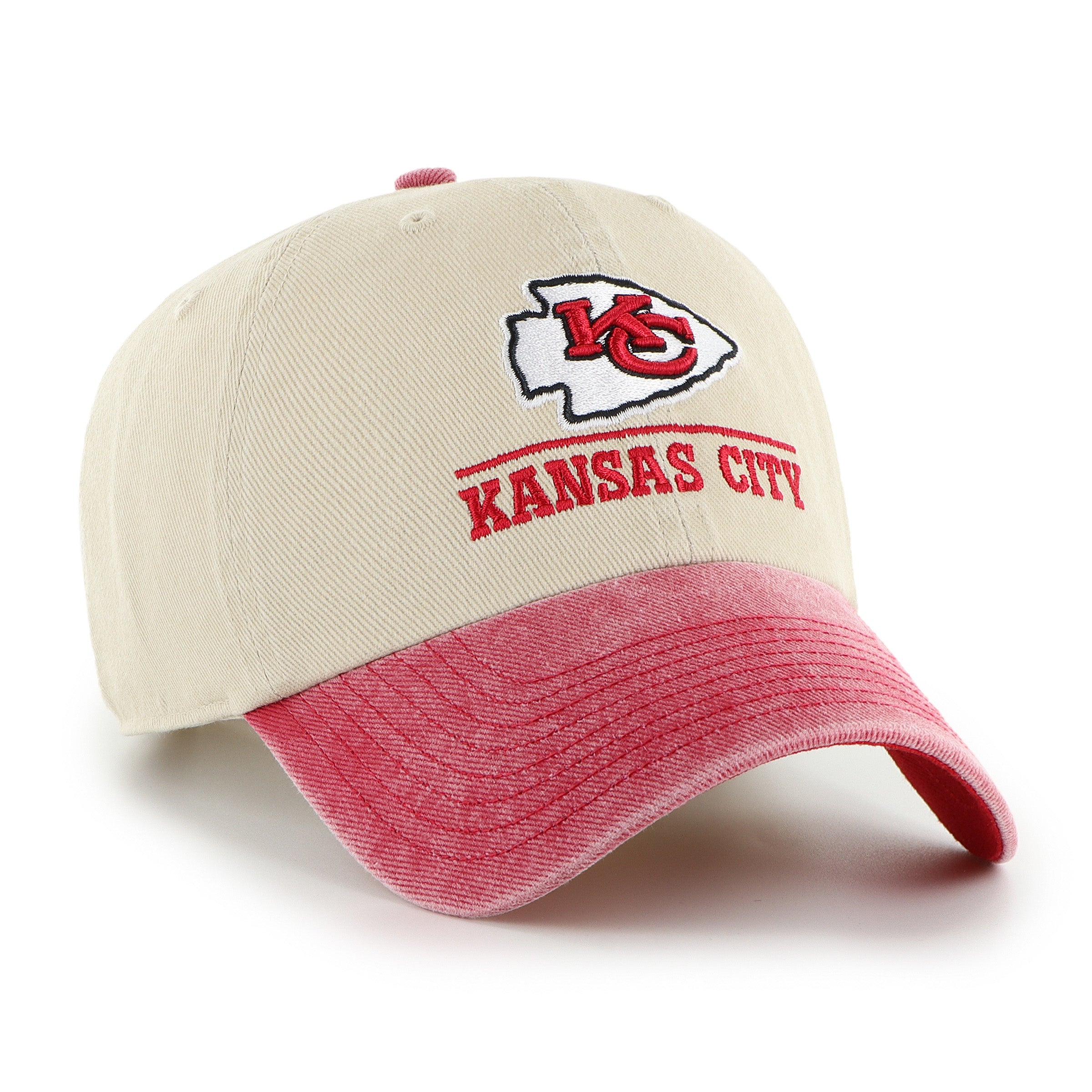 47-clean-up-kansas-city-chiefs-cap-mojave-two-tone-twill image 3