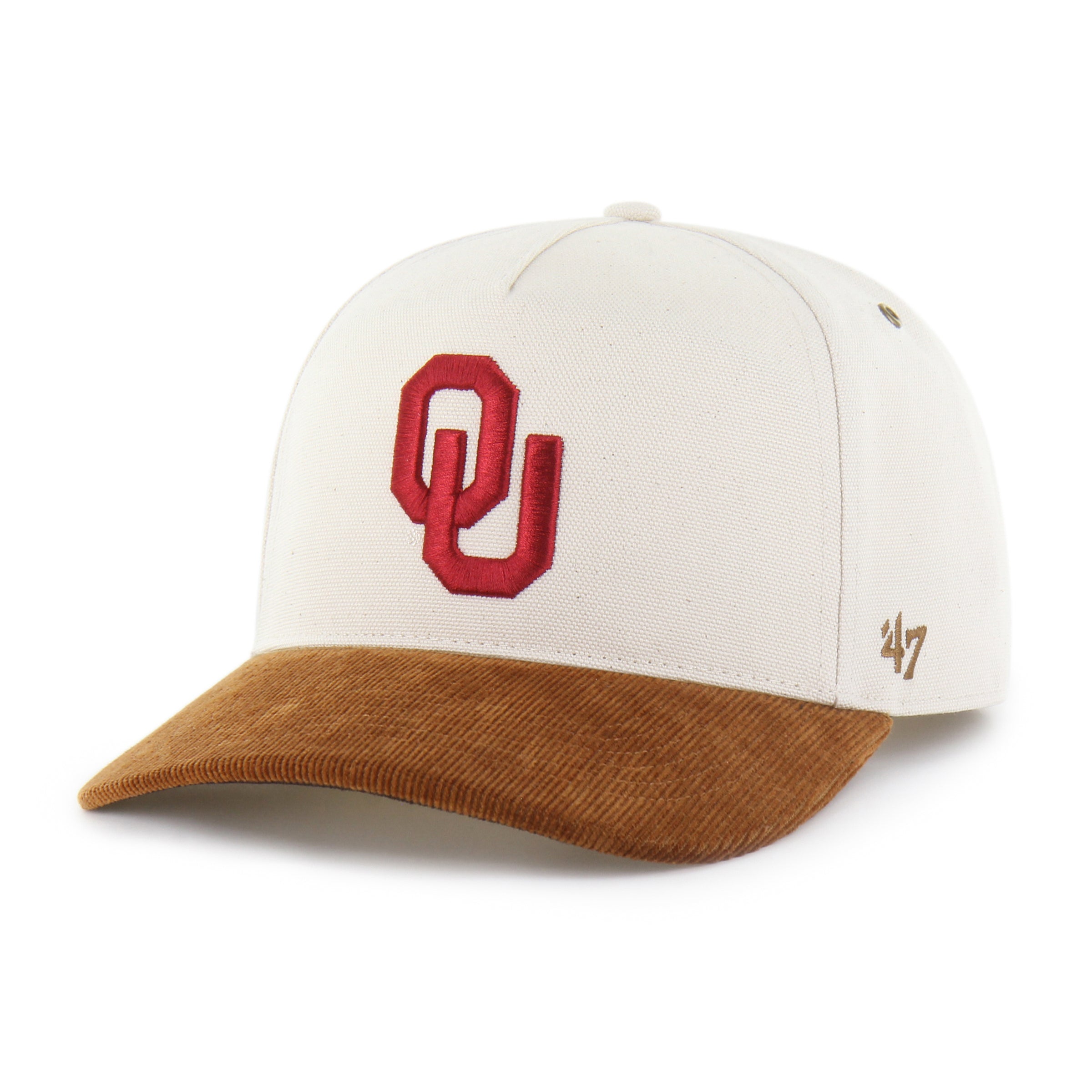 47-brand-hitch-sooners-carhartt-snapback-cap-herren-natural image 1