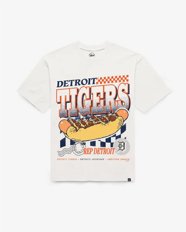47-brand-47-foundation-tee-detroit-tigers-on-the-grill-t-shirt-sandstone image 1