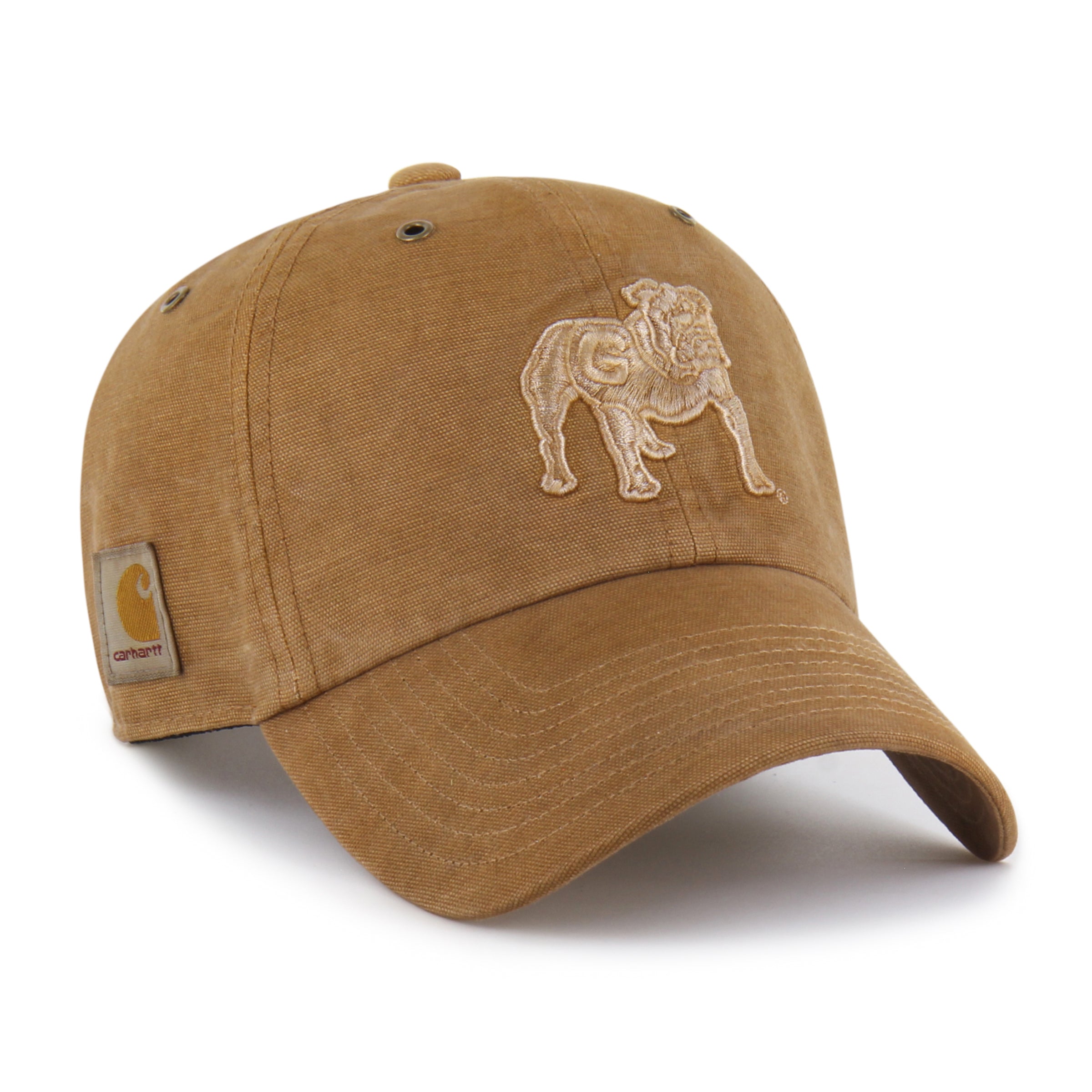 47-brand-clean-up-georgia-bulldogs-carhartt-cap-braun-osf image 1