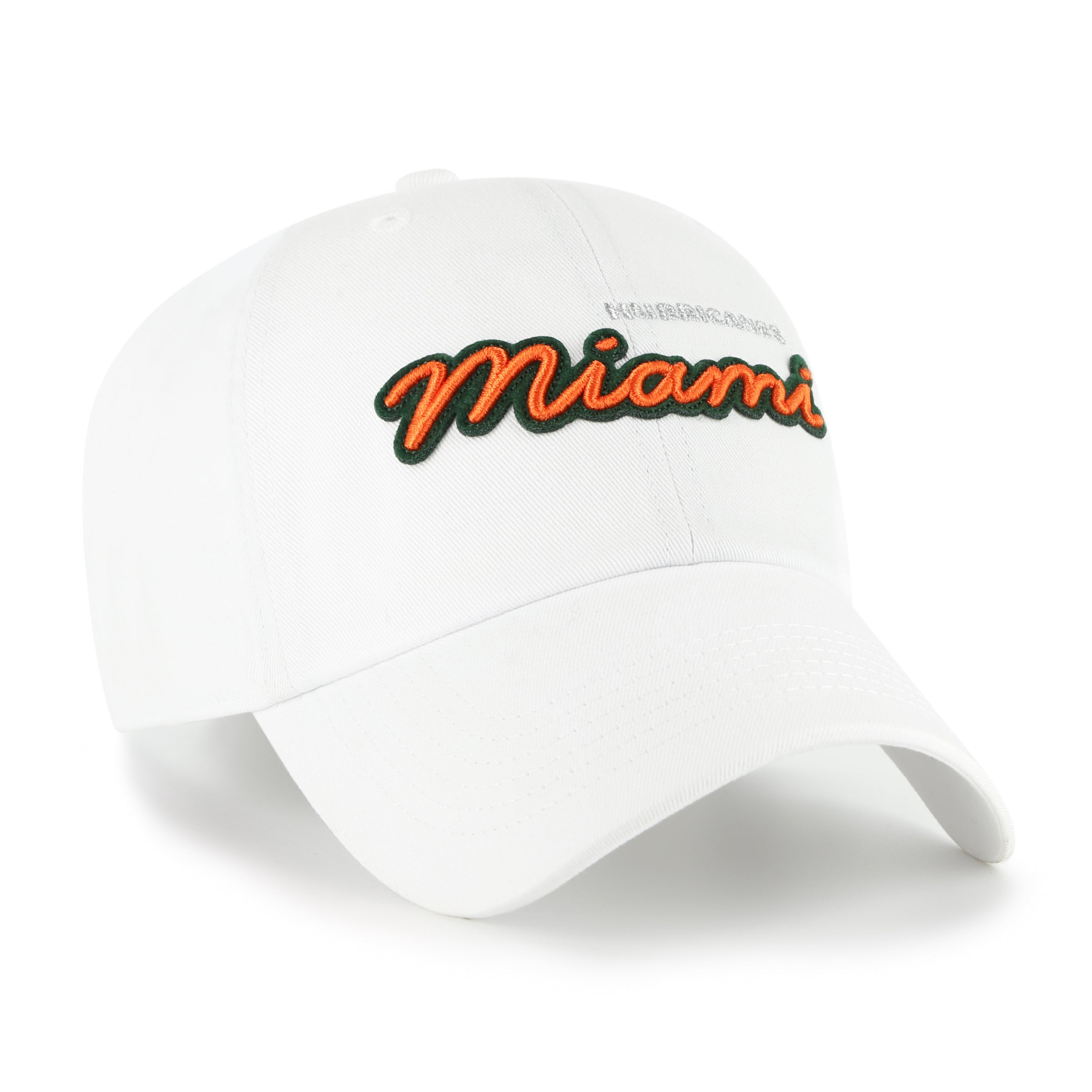 47-brand-47-clean-up-dad-cap-miami-hurricanes-wei-script image 3