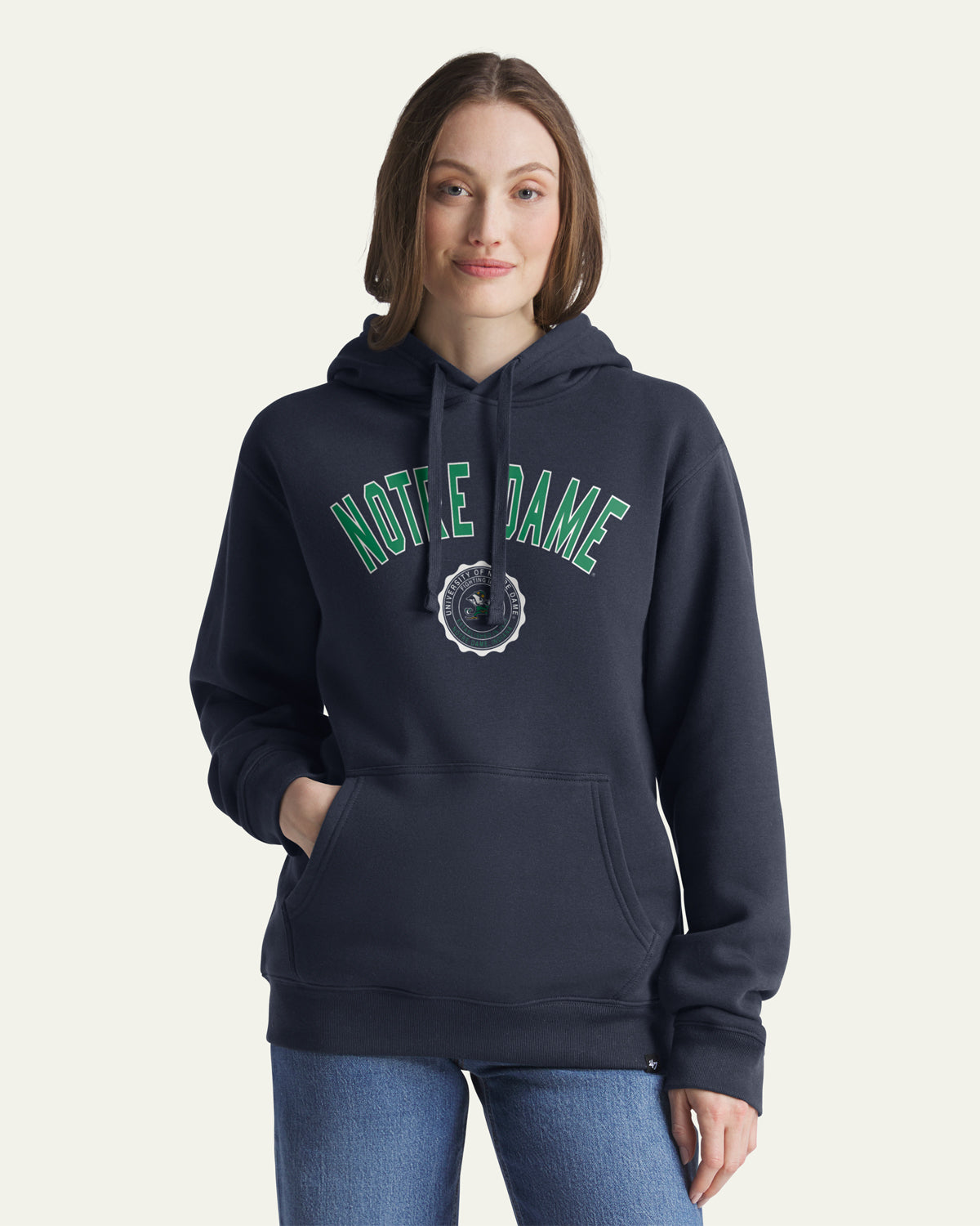 47-headline-crew-notre-dame-crest-bend-hoodie-navy image 3