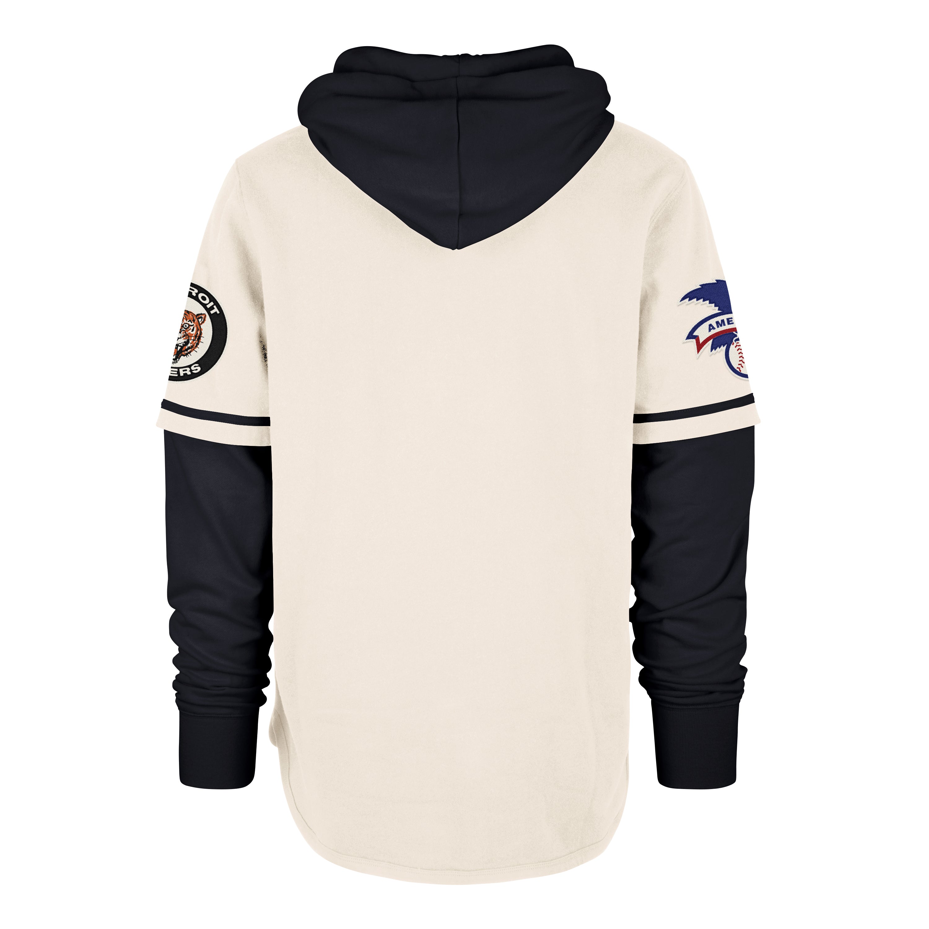 47-shortstop-detroit-tigers-hoodie-pullover-cream image 2