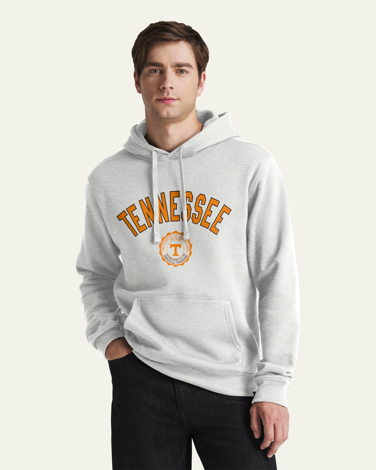 47-brand-tennessee-crest-bend-hoodie-relay-grey-fleece image 1