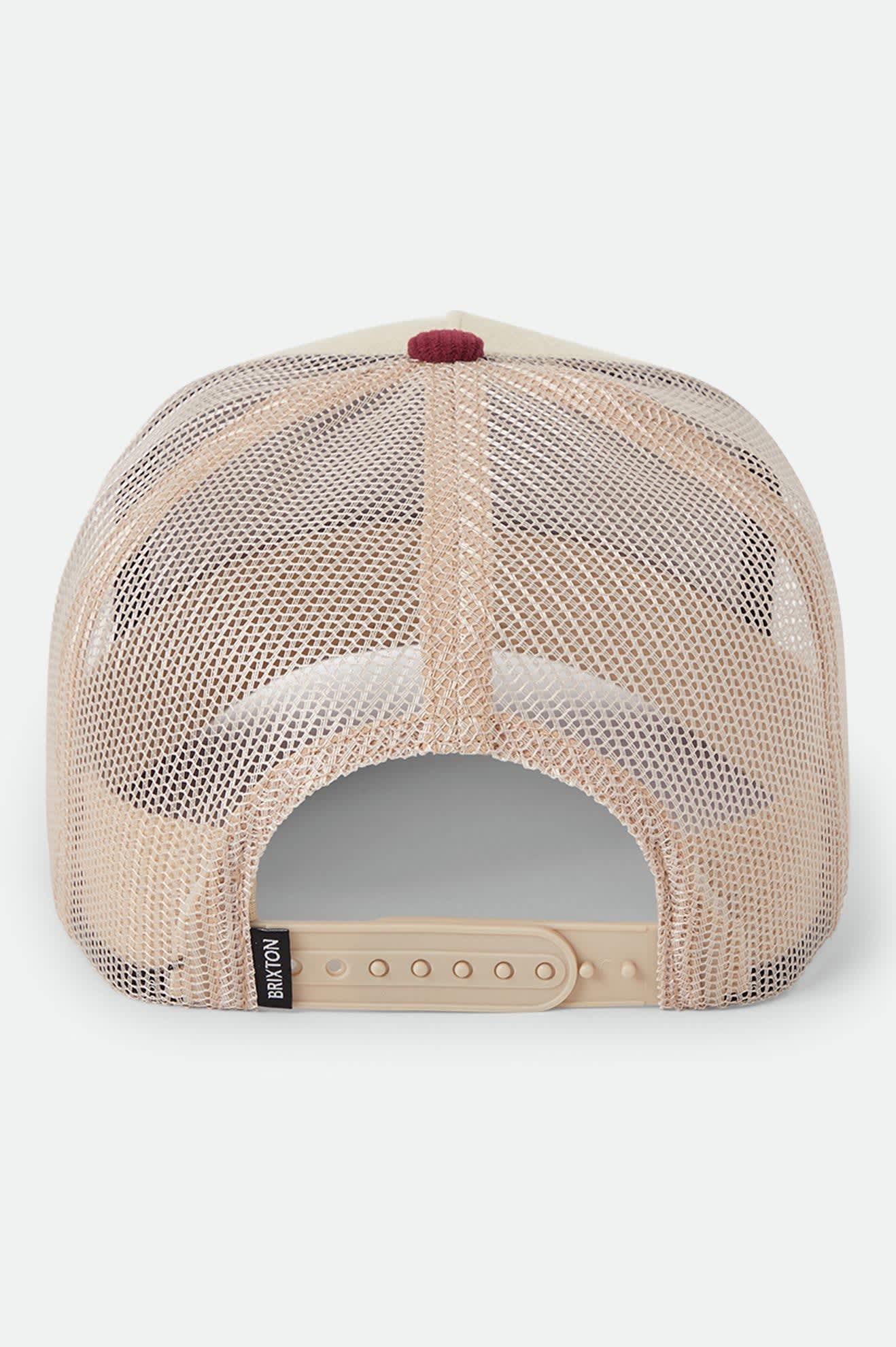 brixton-hubal-trucker-hat-oatmeal-brick-cord image 5