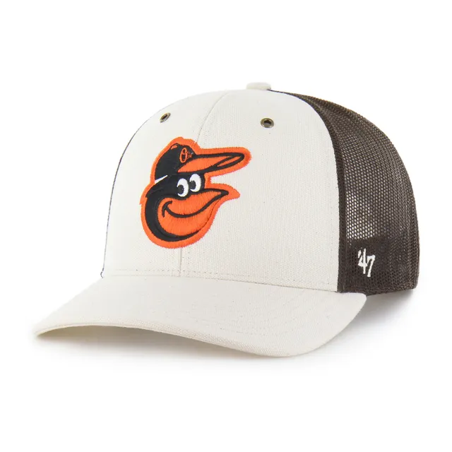 47-brand-baltimore-orioles-carhartt-trucker-cap-natural-mlb image 1