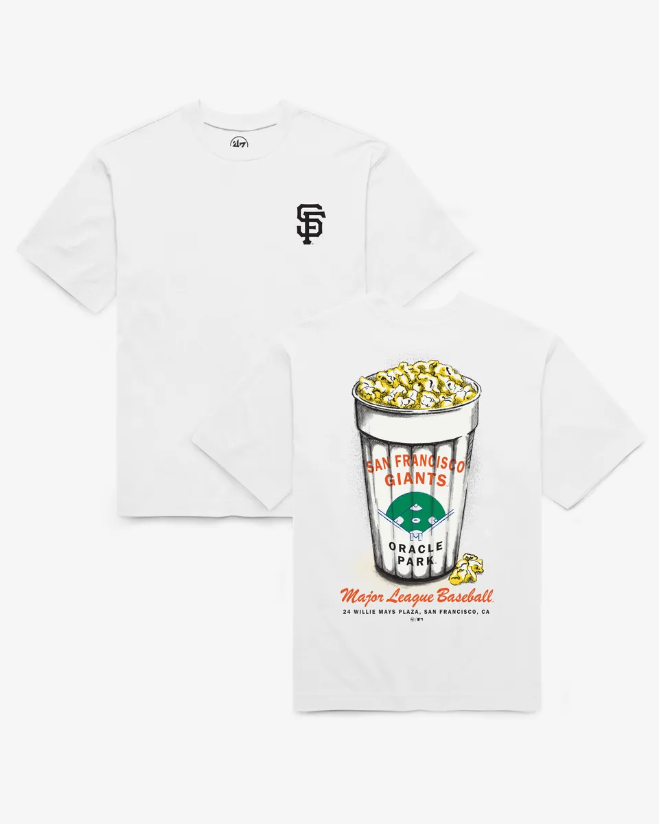 47-brand-foundation-san-francisco-giants-snack-stand-t-shirt-white image 1