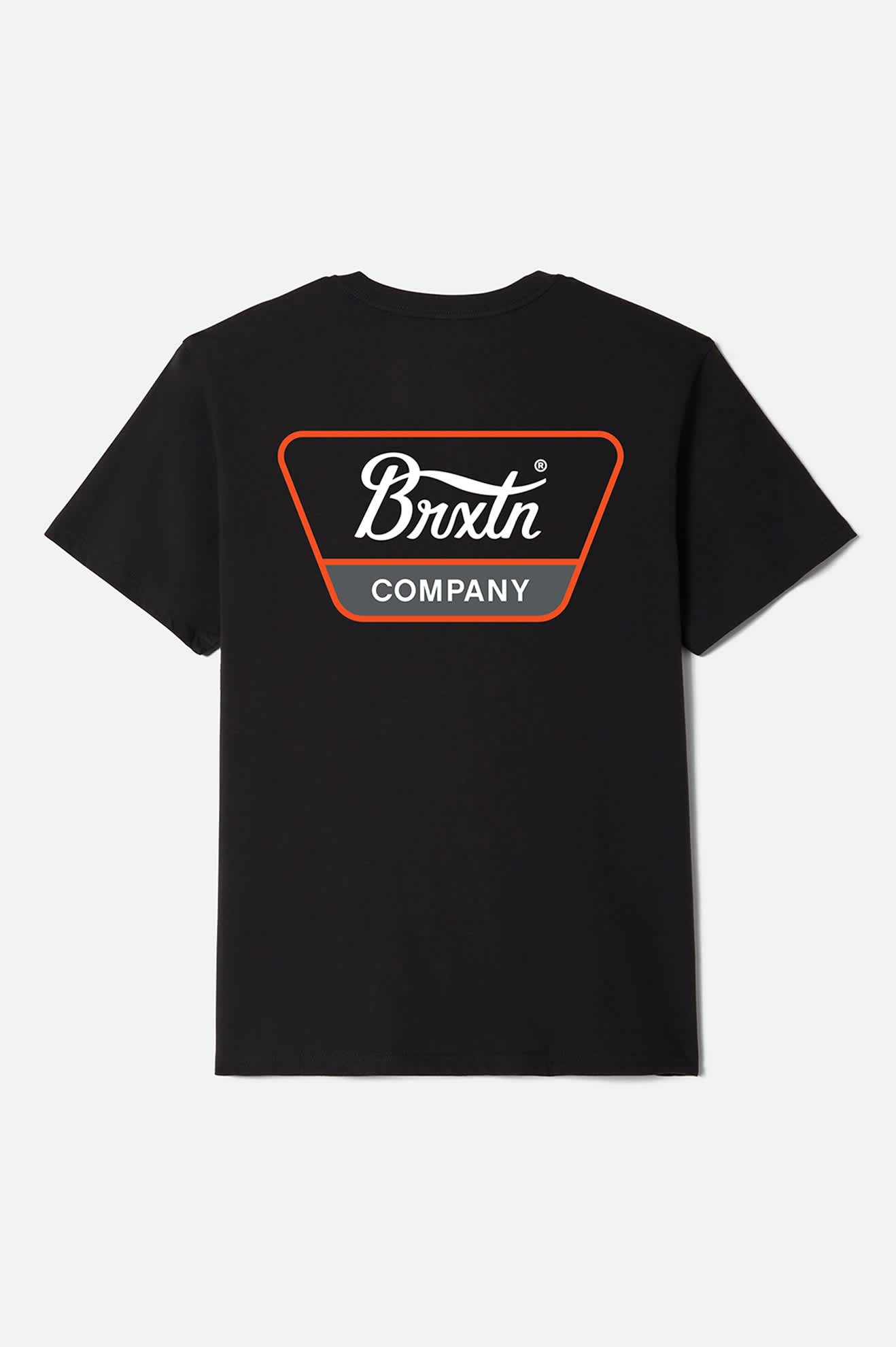 brixton-linwood-t-shirt-black-white-orange image 2