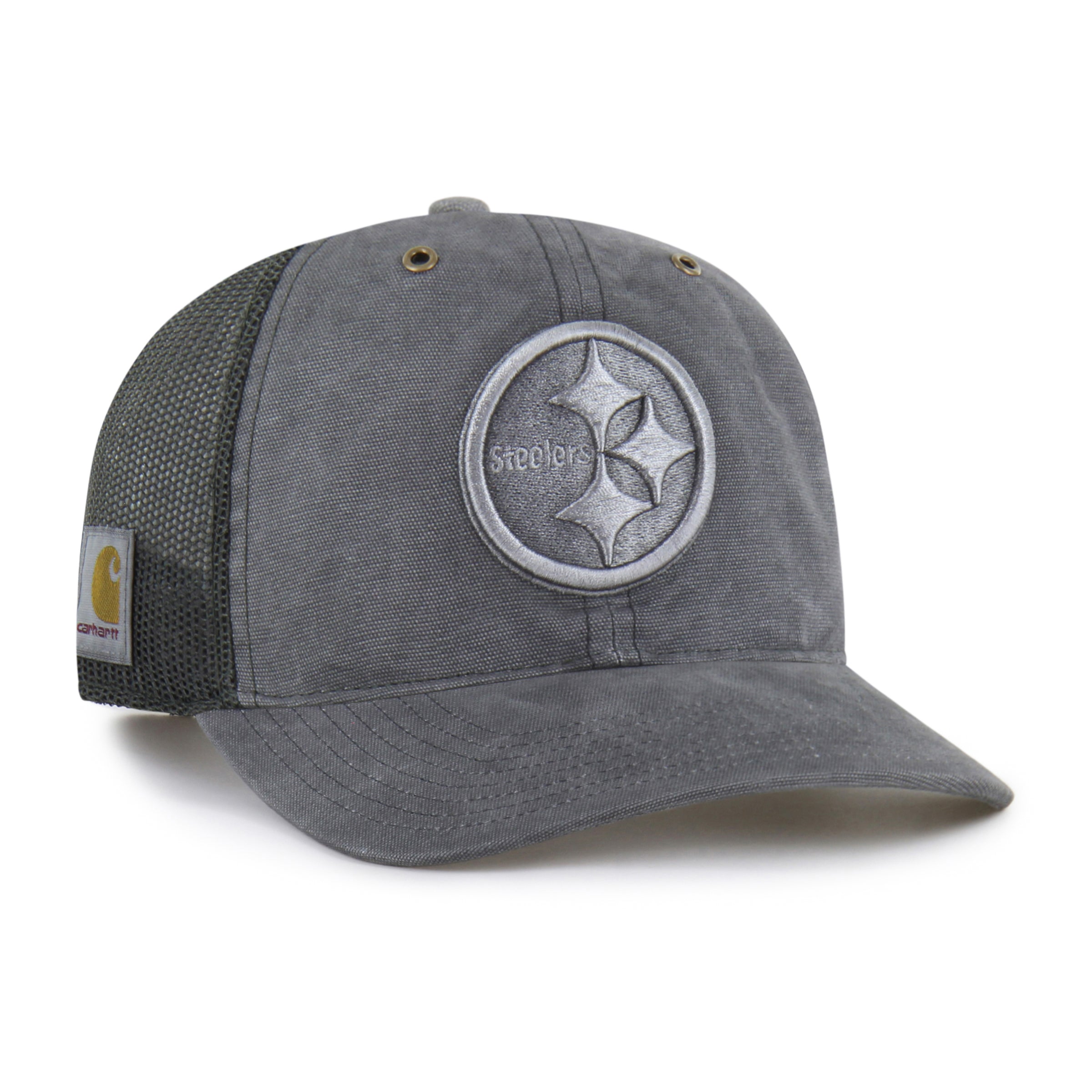 47-brand-trucker-pittsburgh-steelers-cap-schwarz-snapback image 1