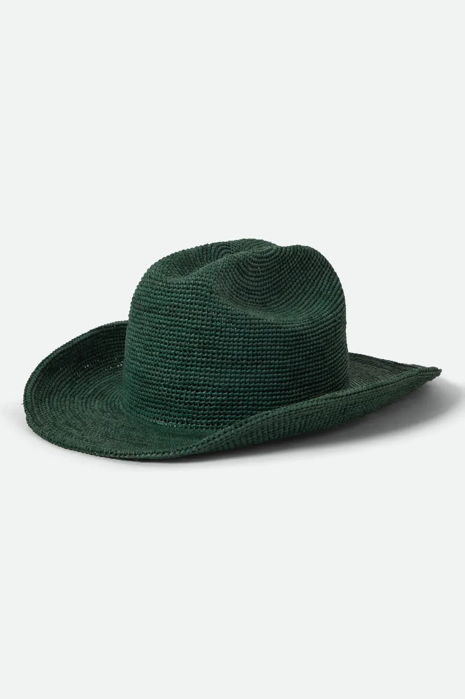 brixton-odessa-straw-cowboyhut-primal-green-strohhut image 1