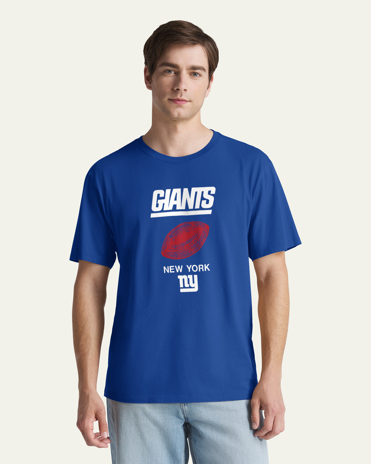 47-new-york-giants-t-shirt-royal-herren-baumwolle image 1