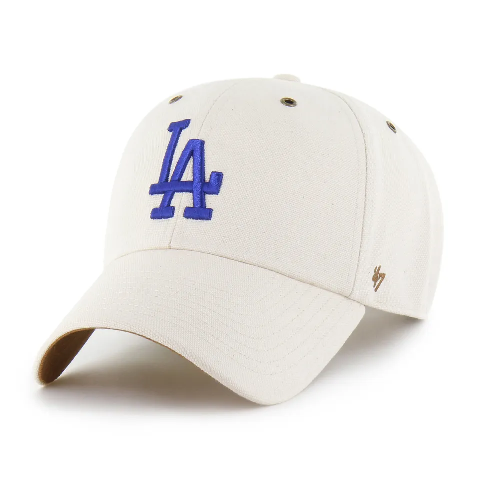 47-clean-up-los-angeles-dodgers-carhartt-cap-natural-duck image 1