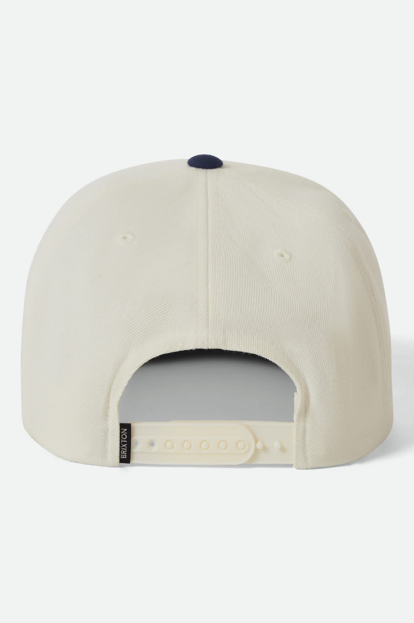 brixton-oath-iii-snapback-cap-off-white-midnight-blue image 2