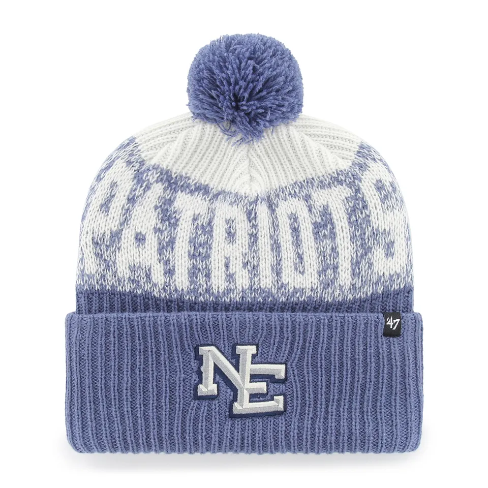 47-brand-knits-new-england-patriots-rivalry-bone-chill-m-tze-blau image 1