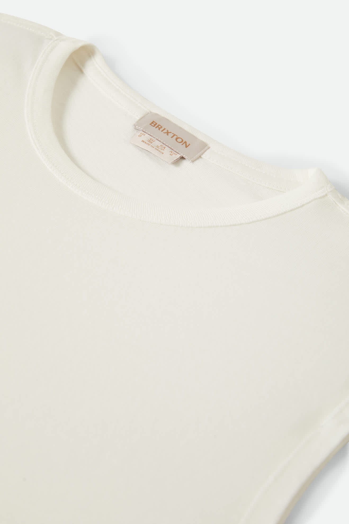 brixton-carefree-organic-muscle-tank-off-white-bio-baumwolle image 2