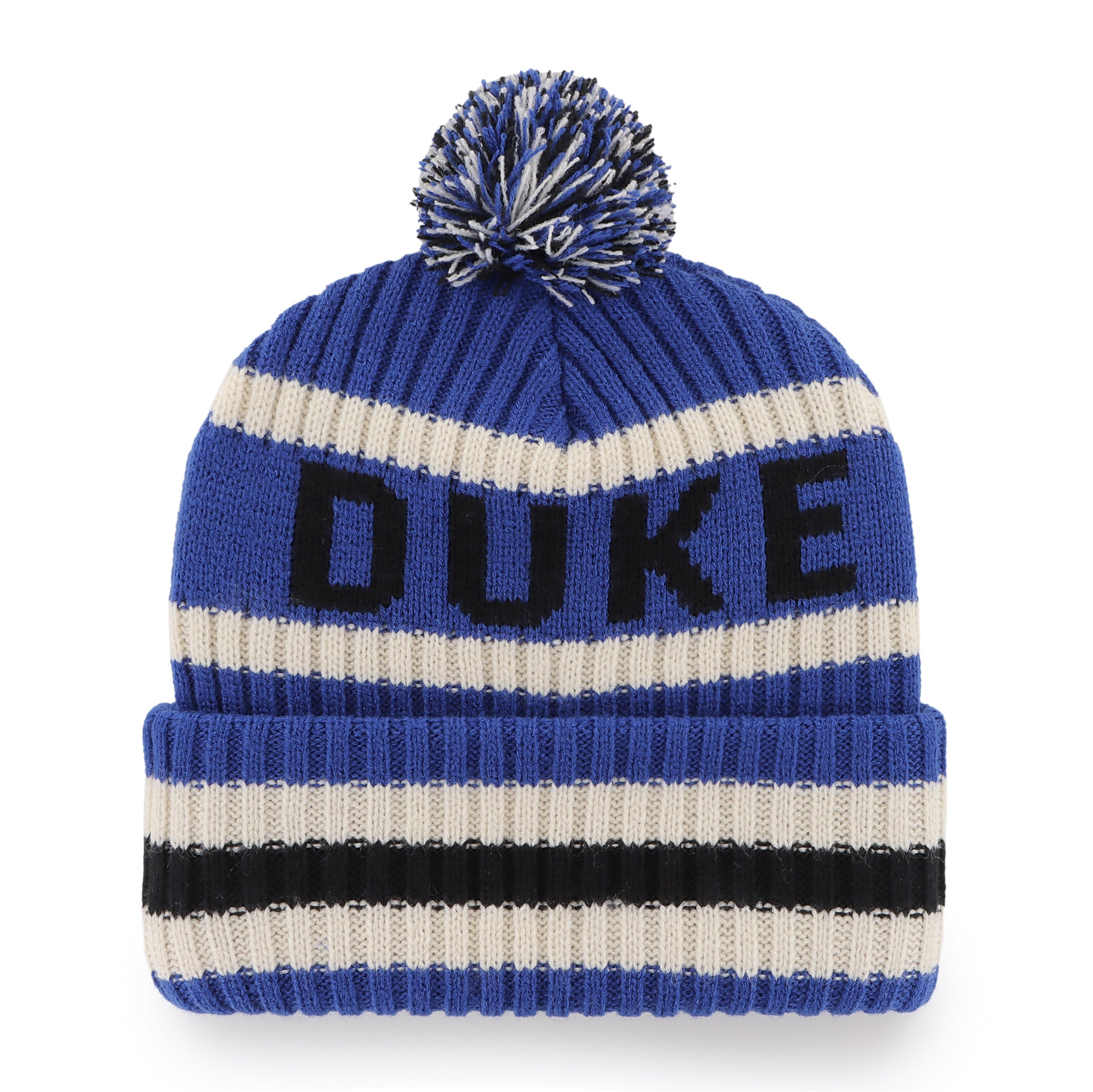 47-brand-bering-duke-blue-devils-beanie-royal-mit-bommel image 2