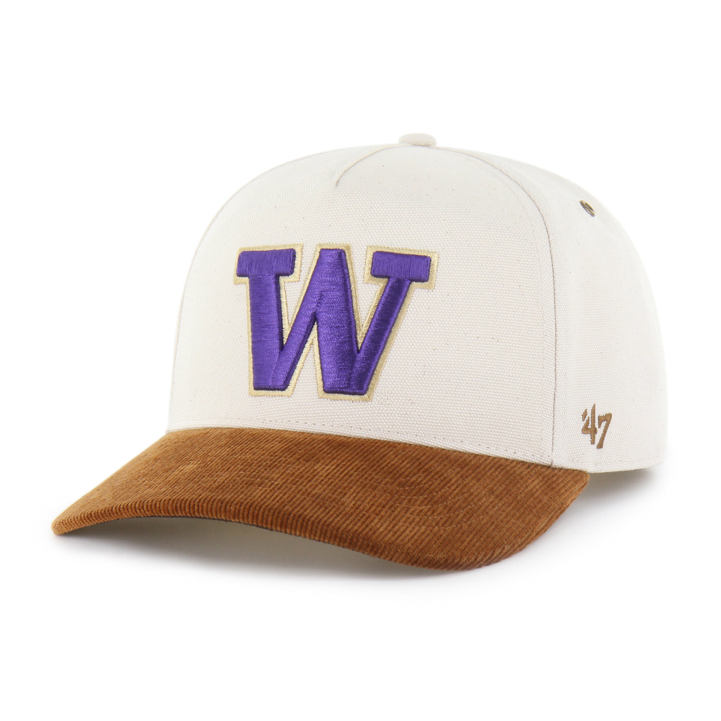47-brand-washington-huskies-carhartt-hitch-cap-natural image 1