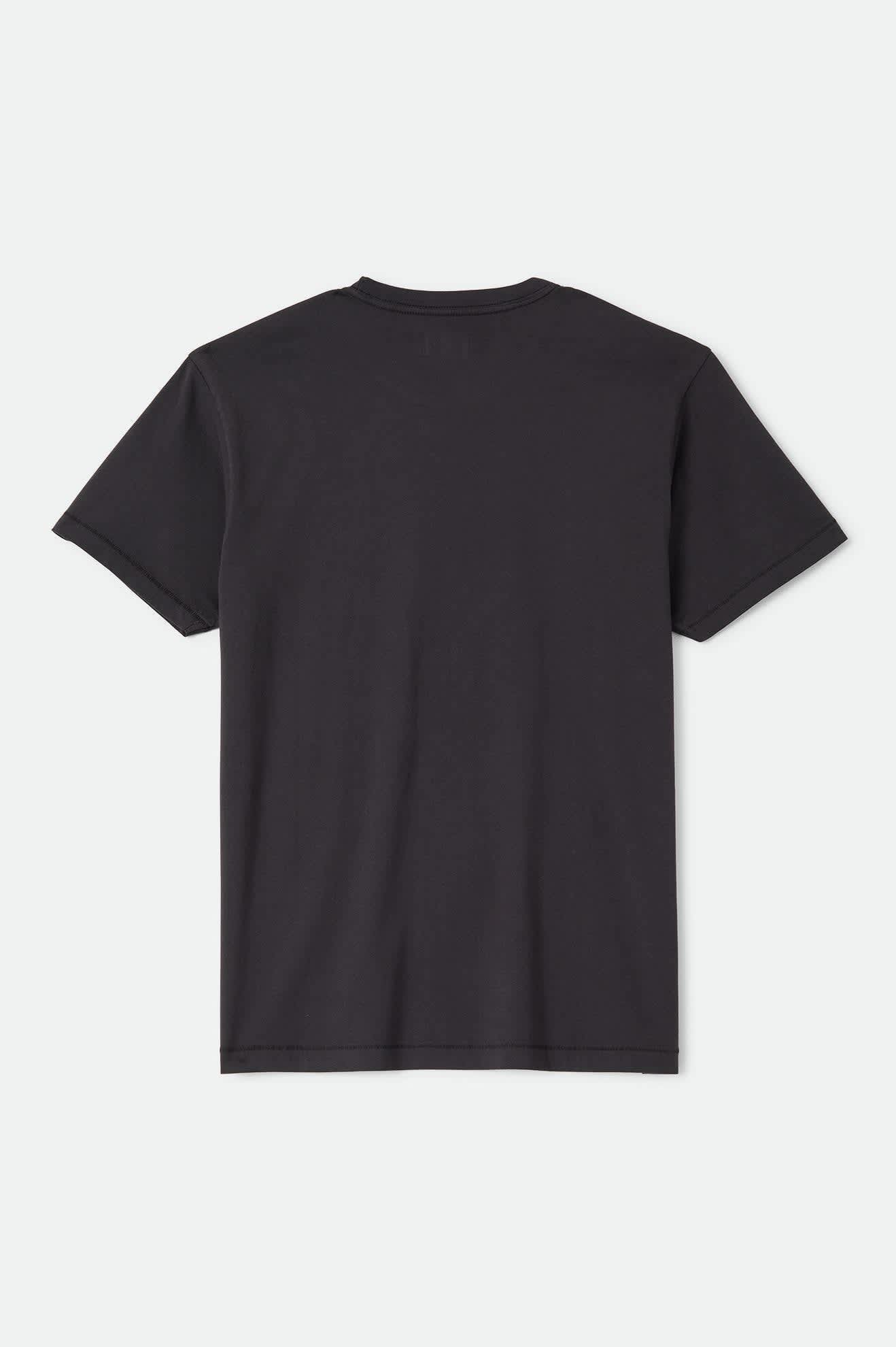 brixton-baseline-pocket-t-shirt-schwarz-baumwolle image 6