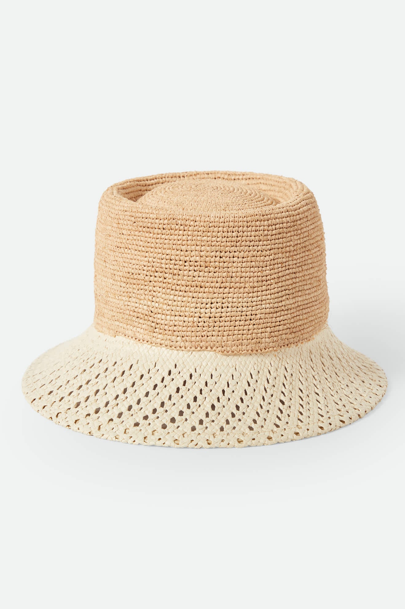 brixton-ellee-festival-straw-bucket-hat-natural image 6
