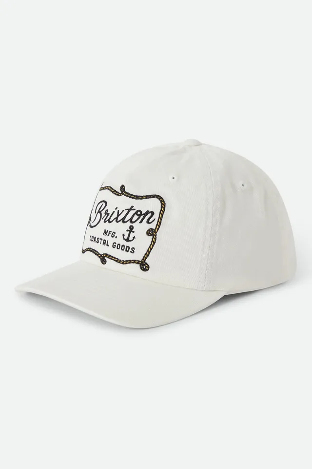 brixton-anchor-alpha-snapback-cap-off-white image 1