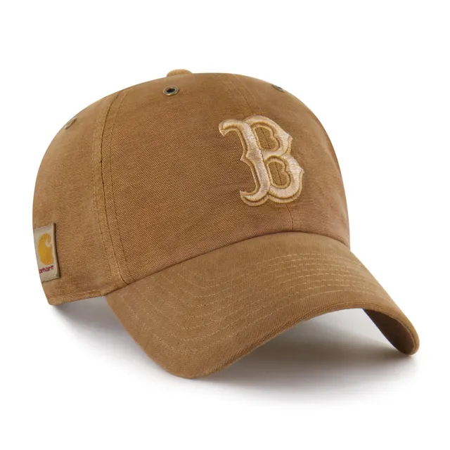 47-clean-up-boston-red-sox-cap-braun-carhartt-canvas image 1