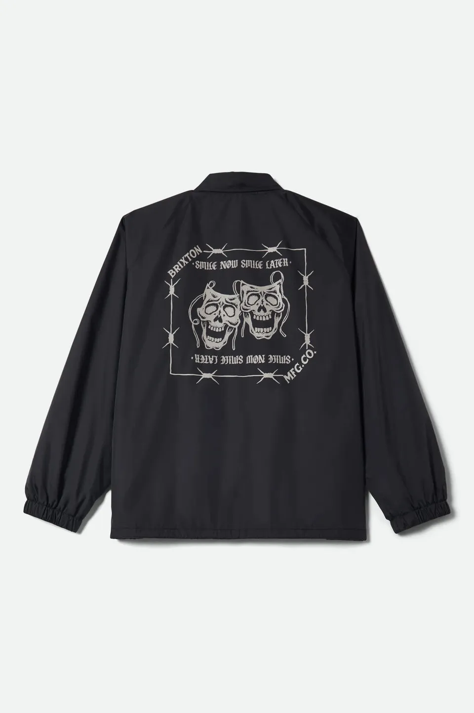 brixton-watchman-lightweight-coaches-jacke-schwarz-leicht image 1