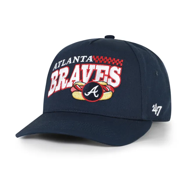 47-brand-atlanta-braves-on-the-grill-hitch-cap-navy-snapback image 1