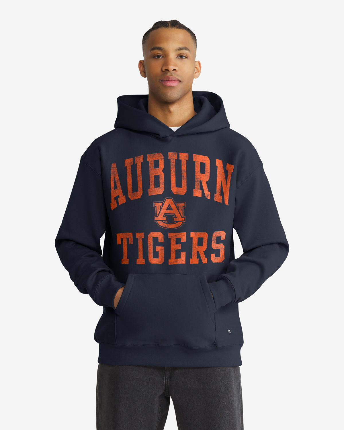 47-foundation-auburn-campus-stack-hoodie-navy image 1