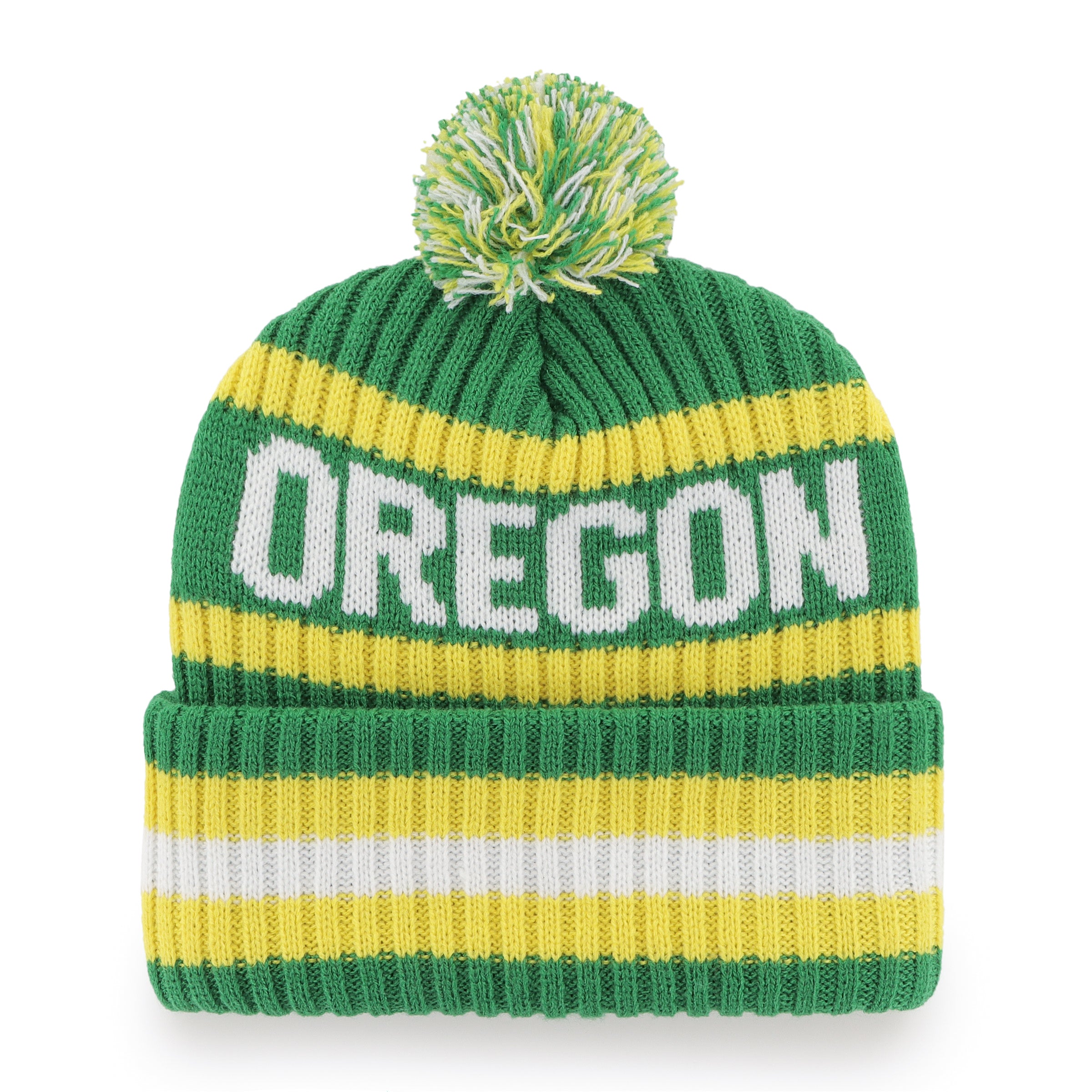 47-bering-cuff-knit-oregon-ducks-beanie-kelly-herren image 2