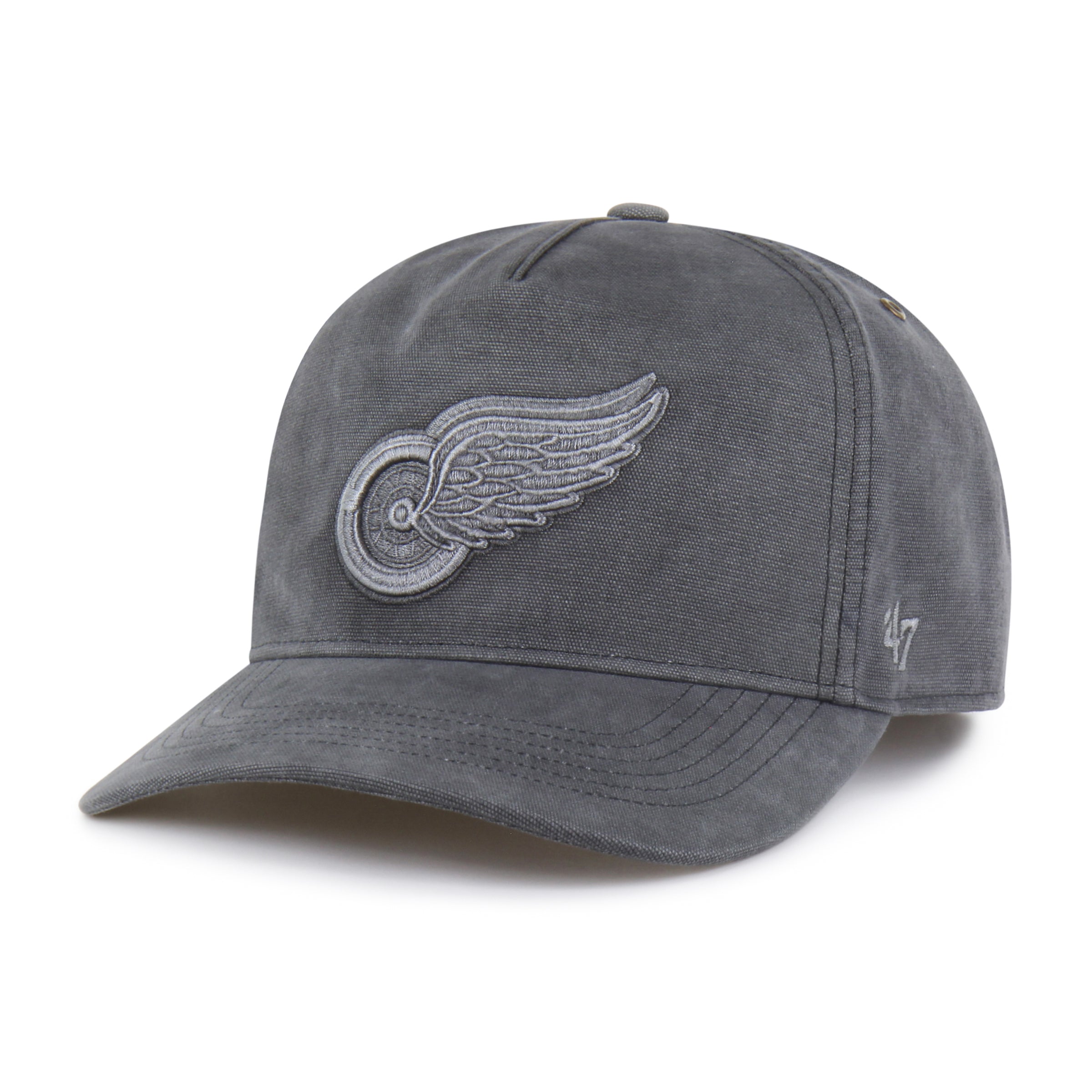 47-hitch-detroit-red-wings-cap-schwarz-snapback image 4