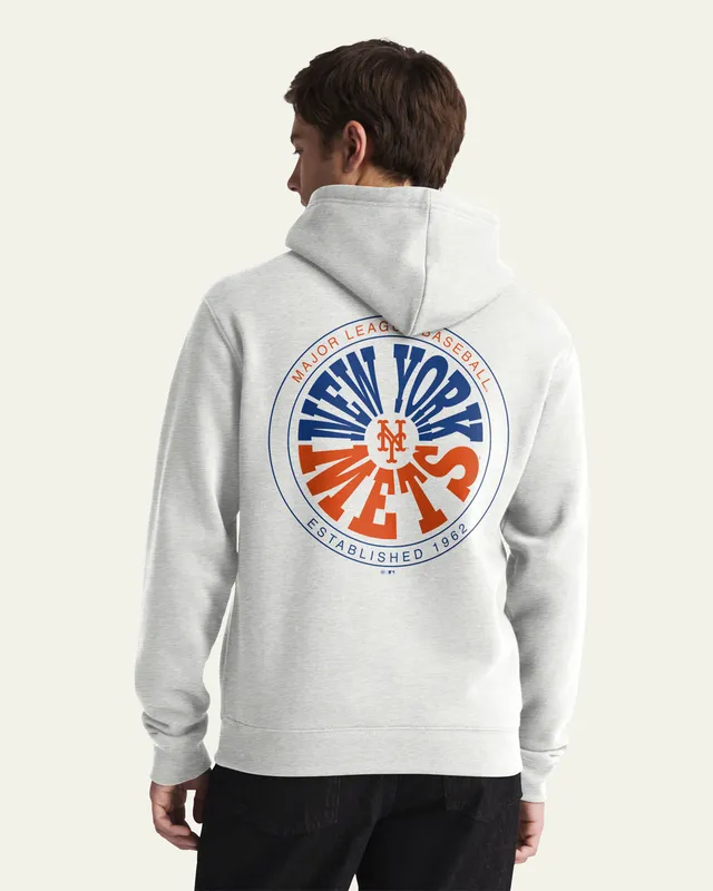 47-brand-headline-crew-new-york-mets-warpstyle-hoodie-relay-grey image 1