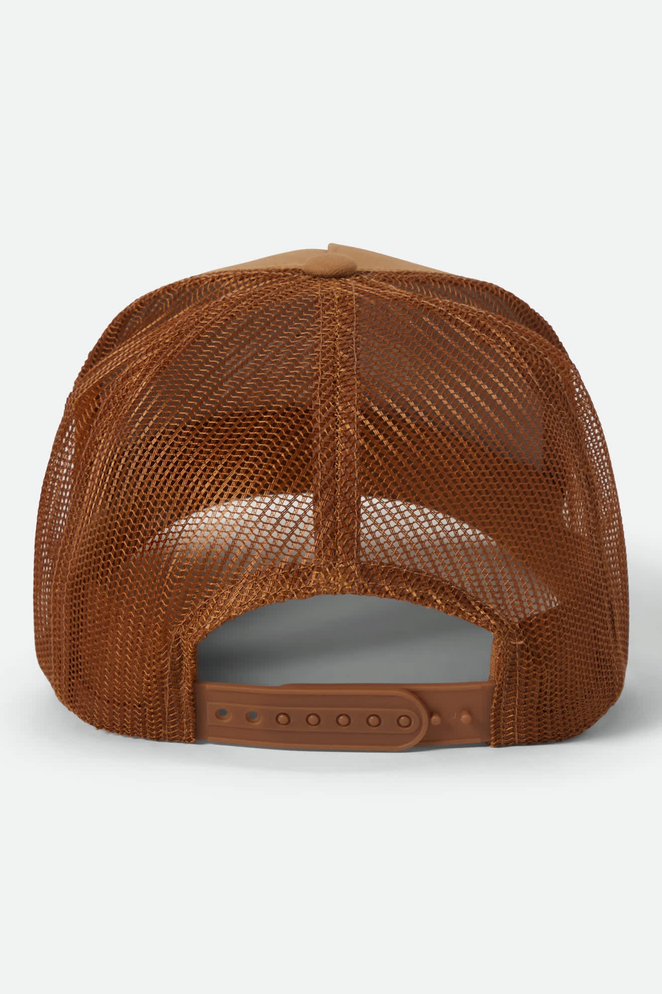 brixton-wheaton-netplus-trucker-cap-copper-poly-baumwolle-netz image 2