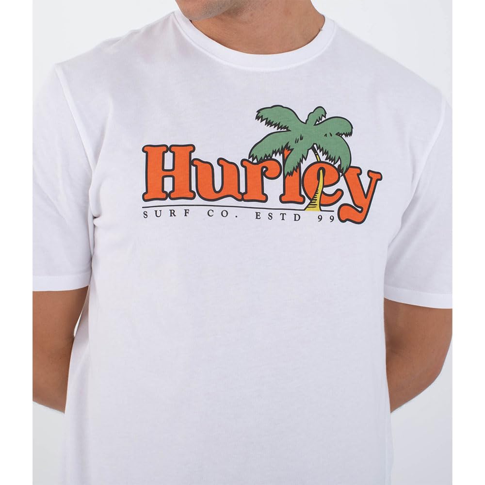 hurley-oz-t-shirt-herren-xl-kurzarm-klassisch image 3